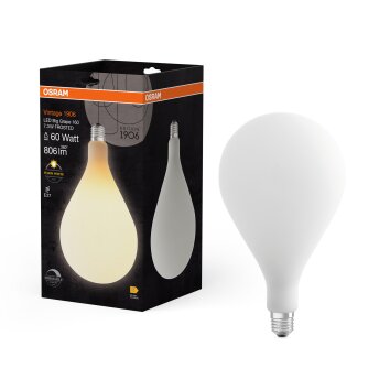 Oświetlenie Osram E27 7.3 Watt ciepły biały przyciemnione 806 Lumen