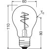 Oświetlenie Osram E27 4.9 Watt ciepły biały przyciemnione 470 Lumen