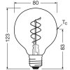 Oświetlenie Osram E27 4.6 Watt ciepły biały przyciemnione 470 Lumen