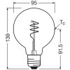 Oświetlenie Osram E27 3.4 Watt ciepły biały 470 Lumen