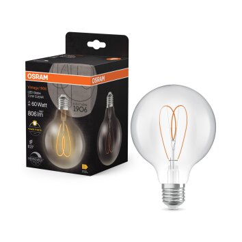 Oświetlenie Osram E27 7.2 Watt ciepły biały przyciemnione 806 Lumen