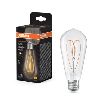 Oświetlenie Osram E27 7.2 Watt ciepły biały przyciemnione 806 Lumen