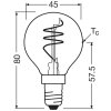 Oświetlenie Osram E14 4.9 Watt ciepły biały 470 Lumen