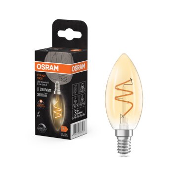 Oświetlenie Osram E14 3.5 Watt ciepły biały przyciemnione 300 Lumen