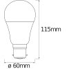 Oświetlenie Ledvance B22d 9 Watt CCT (regulowany) przyciemnione 806 Lumen