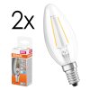 E14 LED 2.5 Watt neutralny biały 250 Lumen