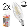 E14 LED 3.4 Watt neutralny biały przyciemnione 470 Lumen