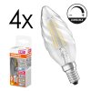 E14 LED 3.4 Watt neutralny biały przyciemnione 470 Lumen