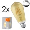 E27 LED 6 Watt ciepły biały przyciemnione 680 Lumen