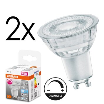 GU10 LED 4.7 Watt neutralny biały przyciemnione 350 Lumen