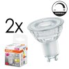 GU10 LED 3.7 Watt ciepły biały przyciemnione 230 Lumen