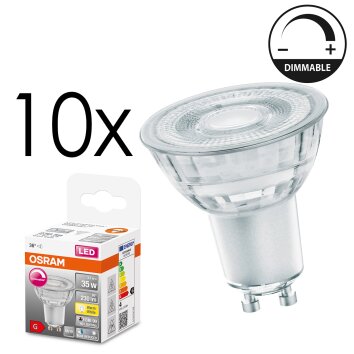 GU10 LED 3.7 Watt ciepły biały przyciemnione 230 Lumen