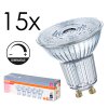 GU10 LED 4.5 Watt ciepły biały przyciemnione 350 Lumen