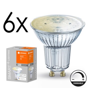 GU10 LED 5 Watt ciepły biały przyciemnione 350 Lumen