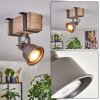 Pehefito Lampa sufitowa, Spot sufitowy Szary, Ecru, 1-punktowy