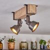 Pehefito Lampa sufitowa, Spot sufitowy Szary, Ecru, 2-punktowe