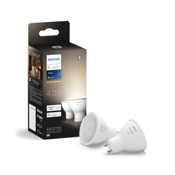 Philips Hue White LED GU10 5,2 Wat 2700 Kelwinów 400 Lumenów