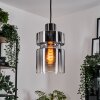 Hasvik Lampa wisząca, Lampa wisząca Chrom, Czarny, 1-punktowy