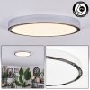 Finsrud Lampa sufitowa LED Chrom, 1-punktowy