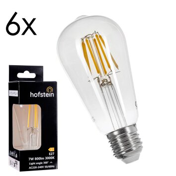 E27 LED 6 Watt ciepły biały 800 Lumen