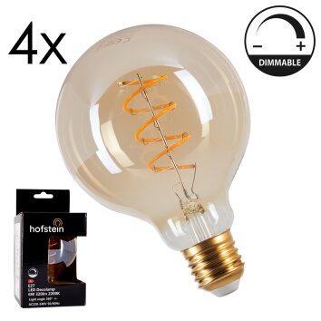 E27 LED 6 Watt ciepły biały przyciemnione 320 Lumen