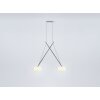 Oświetlenie Serien Lighting Pendelleuchte Lampa wisząca Chrom, 2-punktowe