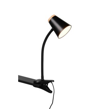 Oświetlenie Reality Pongo Lampa zaciskowa LED Czarny, 1-punktowy