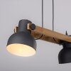 Oświetlenie Leuchten Direkt 2.0 Lampa wisząca LED Brązowy, Czarny, 2-punktowe